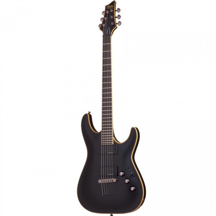 Schecter Blackjack ATX C-1 Elektro Gitar (Aged Black Satin)