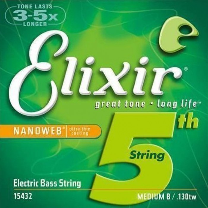 Elixir 130 Tek Bas Gitar Teli (15432)