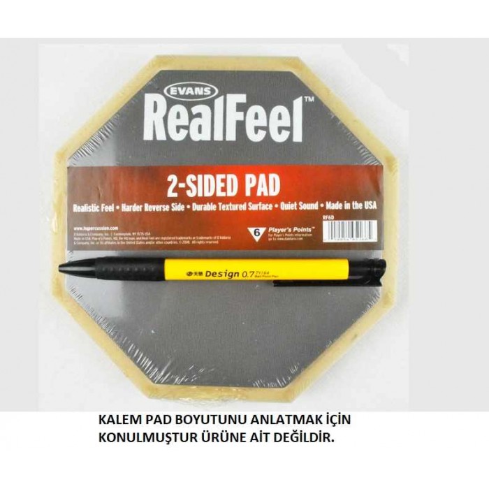 6 REAL FEEL ÇİFT TARAFLI ÇALIİMA PAD