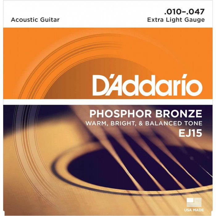 AKUSTİK GİTAR TEL SETİ, PHOSPHOR-BRONZE, EXTRA LIG