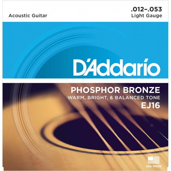 AKUSTİK GİTAR TEL SETİ, PHOSPHOR-BRONZE, LIGHT GAU