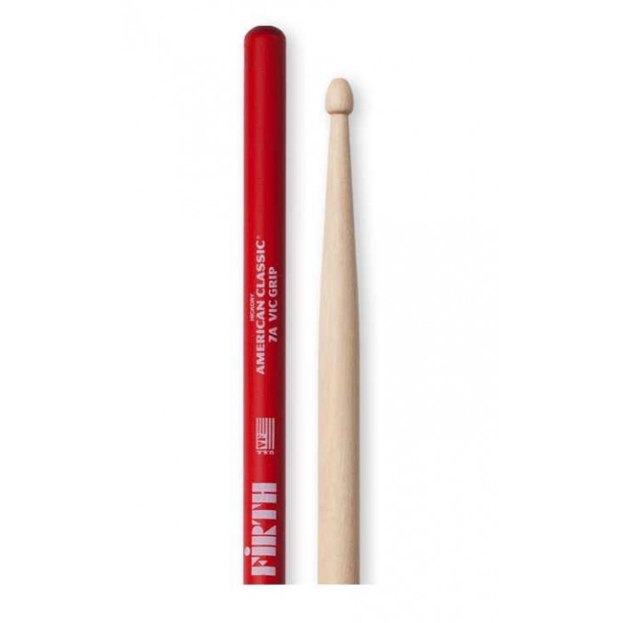 BAGET (ÇİFT) VIC 7A GRIP, HICKORY, 0.540