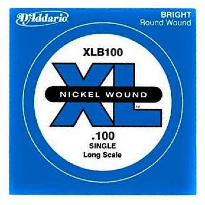 BAS GİTAR TEK TEL, (Mİ), XL NICKEL WOUND, 0.100 GA