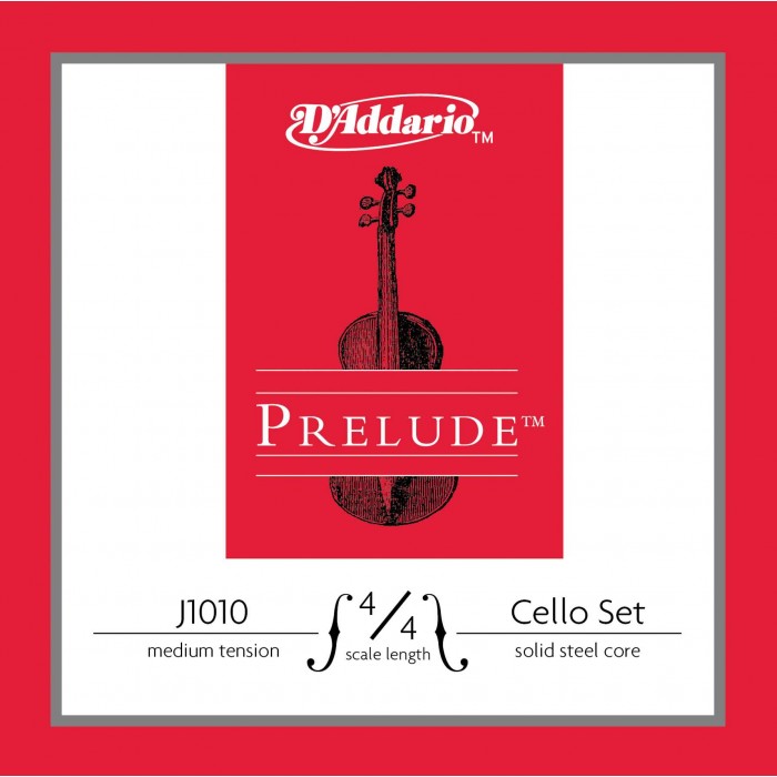 CELLO TEL SETİ, PRELUDE, 10 SETLİK PAKET, 4/4 SCAL