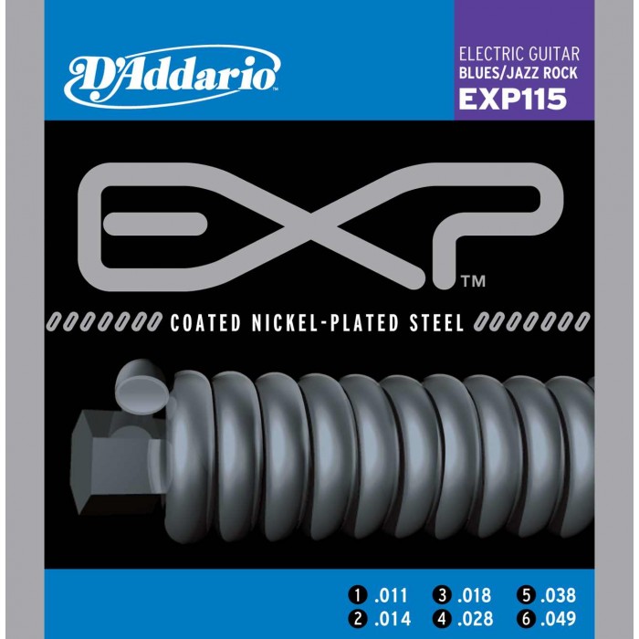 ELEKTRO GİTAR TEL SETİ, 11-49, COATED NICKEL, PLAT