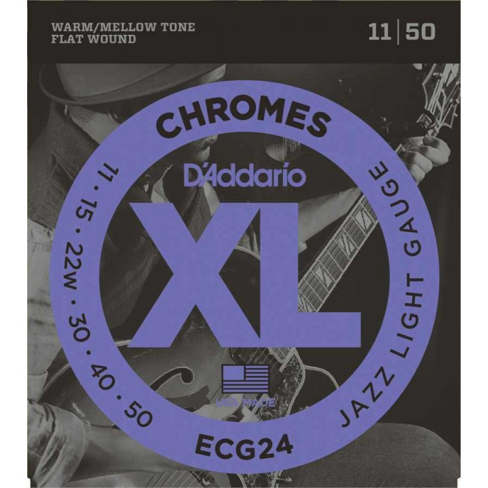 ELEKTRO GİTAR TELİ, CHROMES, 11-50, JAZZ LIGHT GAU