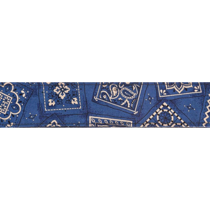 GİTAR ASKISI DOKUMA 50MM MAVİ BANDANA