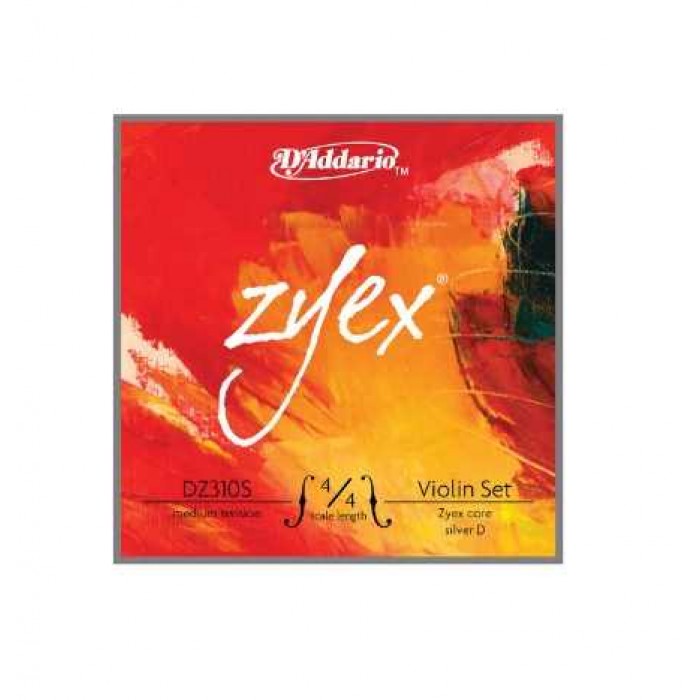 KEMAN TEL SET, ZYEX, 4/4 , MEDIUM TENSION, (RE GÜM