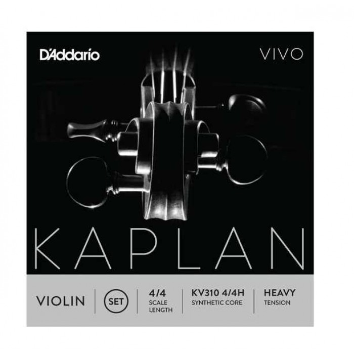 KEMAN TEL SETİ, KAPLAN VIVO, 4/4 SCALE, HEAVY TENS