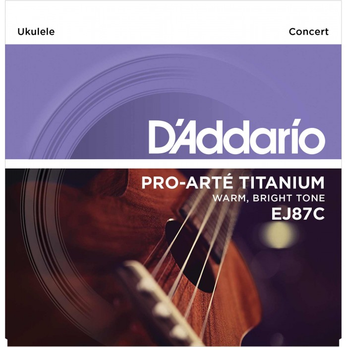 UKULELE TEL SETİ, CONCERT, TITANIUM, WARM BRIGHT T