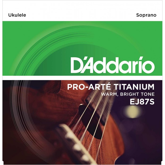 UKULELE TEL SETİ, SOPRANO, TITANIUM, WARM BRIGHT T