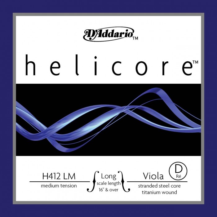 VIOLA TEK TEL, HELICORE, D-RE, LONG SCALE, MEDIUM 