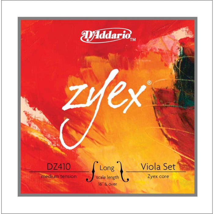 VİOLA TEL SET, ZYEX, LONG SCALE, MEDIUM TENSION